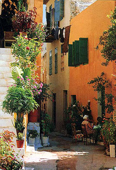 Une rue à Chypre